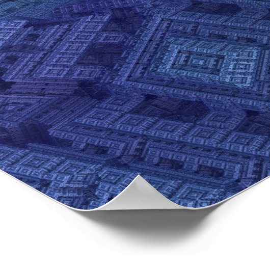 Poster Folie^(carrée) (Coin)