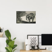 Poster Folie des bêtes (Bureau à domicile)