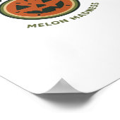 Poster Folie d'été - Éffrayant Watermelon Classic (Coin)
