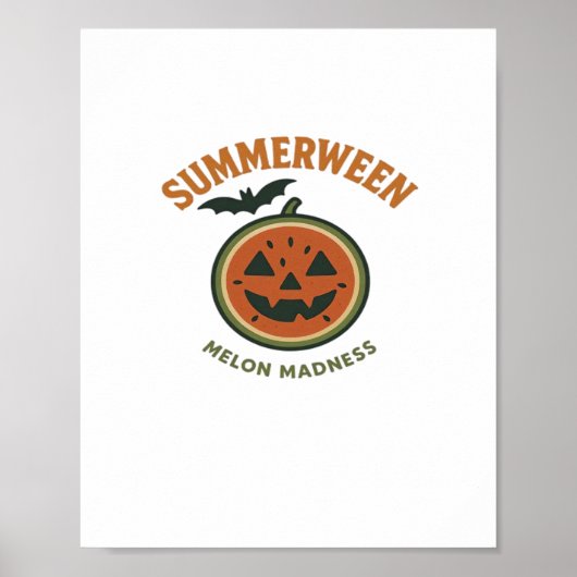 Poster Folie d'été - Éffrayant Watermelon Classic (Devant)