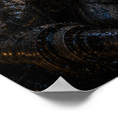 Poster Folie / Mineur / Plateforme pétrolière (Coin)