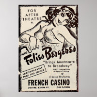 Folies Bergere des années 1930