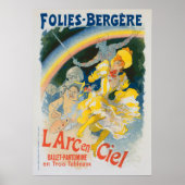 Poster Folies Bergère - L'arc en ciel - Jules Chéret 1893 (Devant)