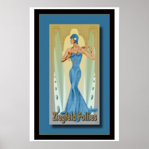 Poster Folies de Ziegfeld