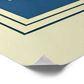 Poster Folk Art Bird Home Scandinavian Style Pоster (Coin)