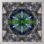 Poster Folk Mandala (Devant)