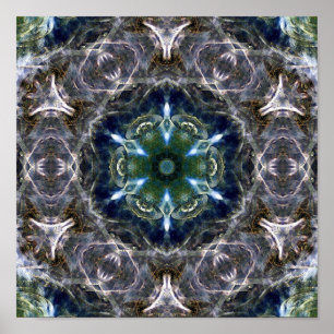 Poster Folk Mandala