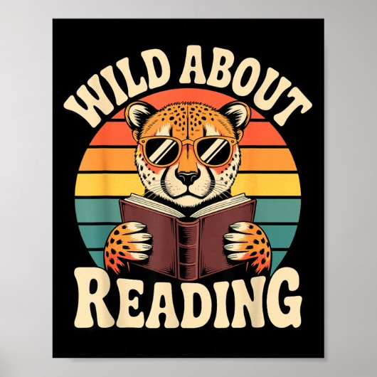 Poster Folle de lecture semaine de lecture amusante (Devant)