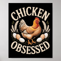 Folle de poulets Drôle de basse-cour Amateur de po