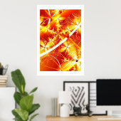 Poster Fonction dorée (Bureau à domicile)