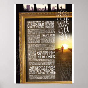 Poster Fonctionnement de motivation, la vie