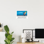 Poster Fonctions des employés 001 (Bureau à domicile)