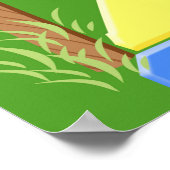 Poster Fond Candyland, Fond de fête Candyland (Coin)