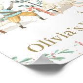 Poster Fond de bienvenue pour anniversaire de Noël Casse- (Coin)