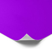 Poster Fond de couleur violet foncé (Coin)