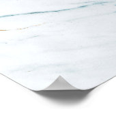 Poster Fond de marbre (Coin)