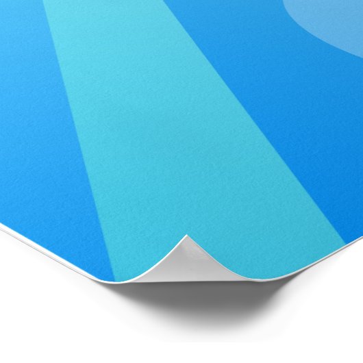 Poster Fond de photomaton/école de Bokeh arc-en-ciel (Coin)