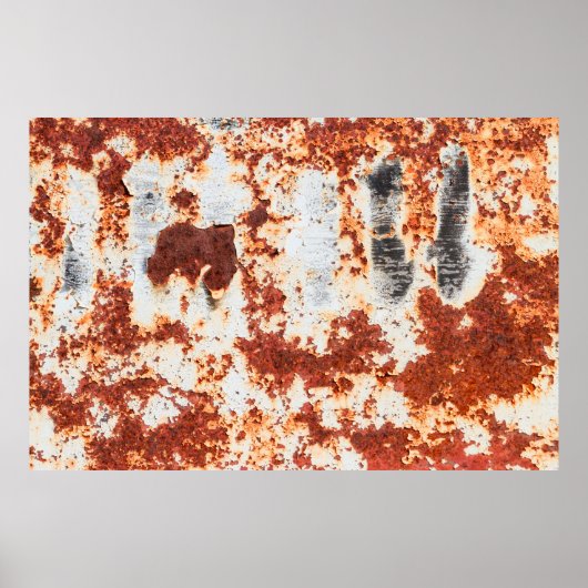 Poster fond de texture de rouille grunge abstraite (Devant)