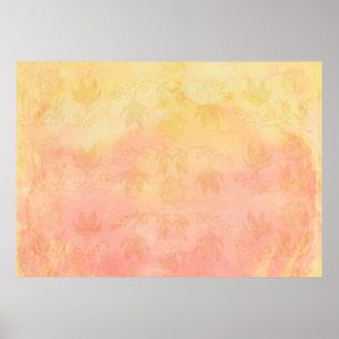 Poster Fond d'écran à motif de fond aquarelle