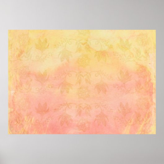 Poster Fond d'écran à motif de fond aquarelle (Devant)