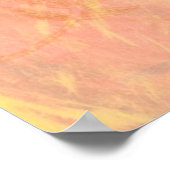 Poster Fond d'écran à motif de fond aquarelle (Coin)