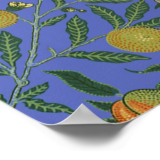 Poster Fond d'écran de la grenade William Morris (Coin)