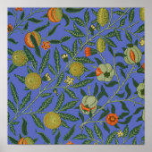 Poster Fond d'écran de la grenade William Morris (Devant)