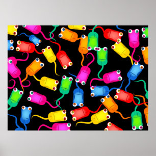 Poster Fond d'écran de la souris d'ordinateur