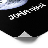 Poster Fond d'écran de téléphone Terre Bille Bleue (Coin)