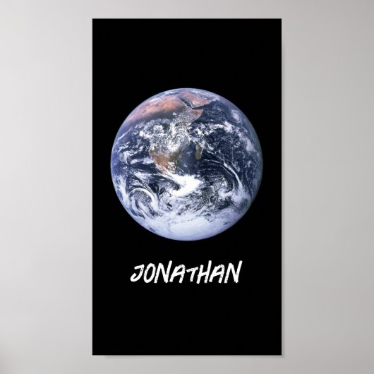 Poster Fond d'écran de téléphone Terre Bille Bleue (Devant)