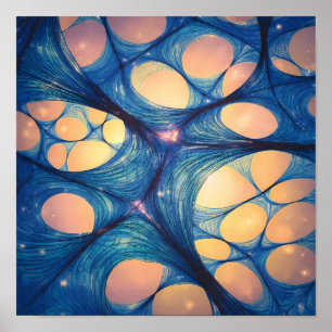 Poster Fond d'écran et art abstrait de vortex de haute én