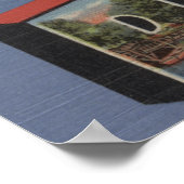 Poster Fond du Lac, Wisconsin - Scènes de grandes lettres (Coin)