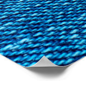 Poster fond en denim bleu utilisé comme arrière-plan (Coin)