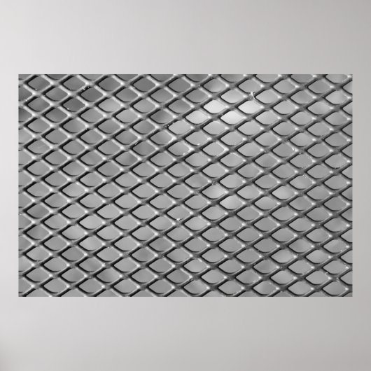 Poster Fond gris abstrait (Devant)