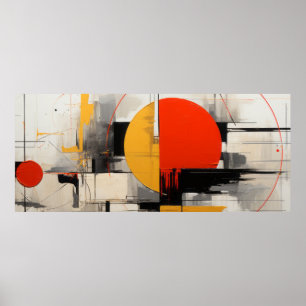 Poster Fond grunge abstrait
