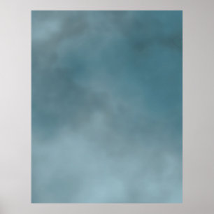 Poster FOND PHOTO COMPACT - Ciel sombre et brumeux
