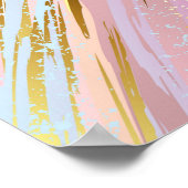 Poster Fond rose texturé (Coin)