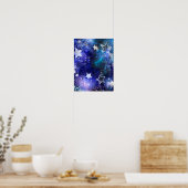 Poster Fond spatial avec étoiles (Cuisine)