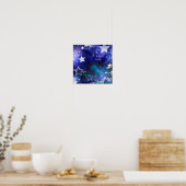 Poster Fond spatial avec étoiles (Cuisine)