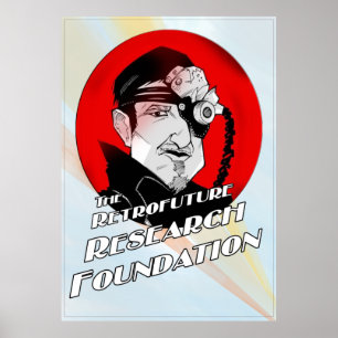 Poster Fondation de recherche Retrofuture