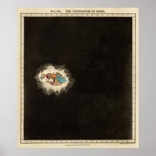 Poster Fondation de Rome 753 av. J.-C. (Devant)