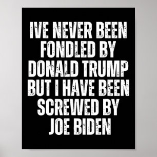 Poster Fondé Par Donald Trump, Joe B A Été Trompé