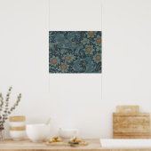 Poster Fonds d'écran Motif William Morris Orchard (Cuisine)