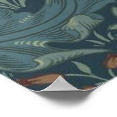 Poster Fonds d'écran Motif William Morris Orchard (Coin)