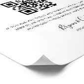 Poster Fonds Lune de Miel Signer argent Don de numérisati (Coin)