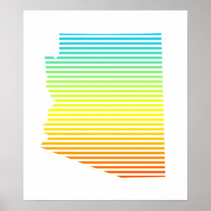 Poster fondu de refroidissement arizona