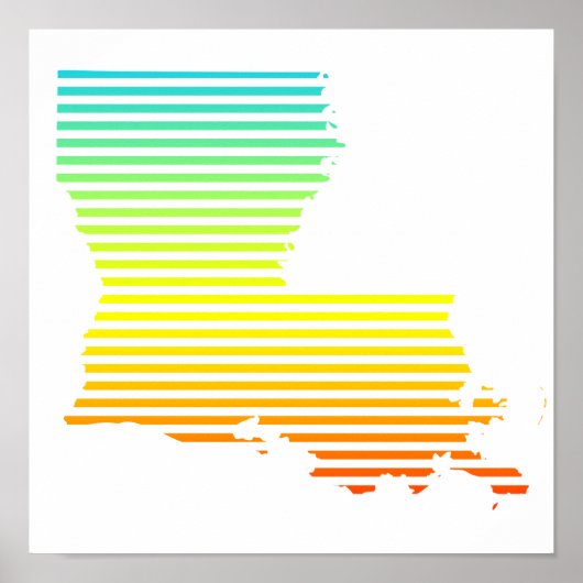 Poster fondu de refroidissement de la louisiane (Devant)