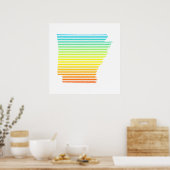 Poster fondu de refroidissement de l'arkansas (Cuisine)