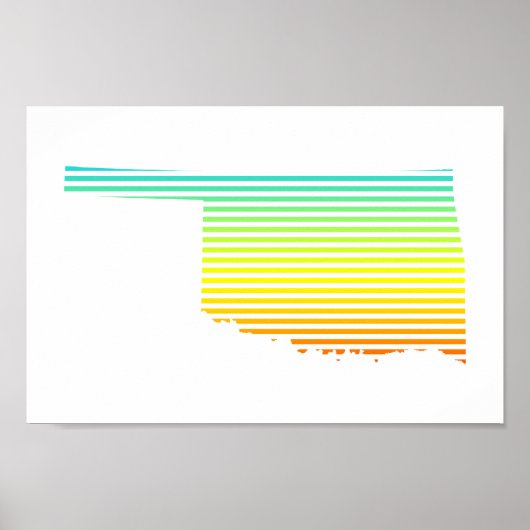 Poster fondu de refroidissement de l'oklahoma (Devant)