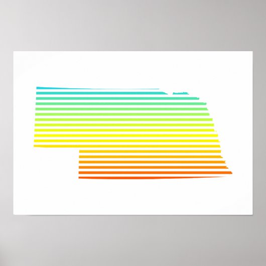 Poster fondu de refroidissement du nebraska (Devant)